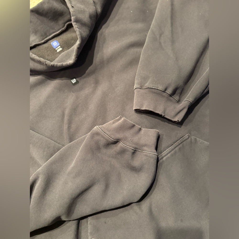 Yeezy x Gap x Balenciaga Mock Neck Sweatshirt XXL Black